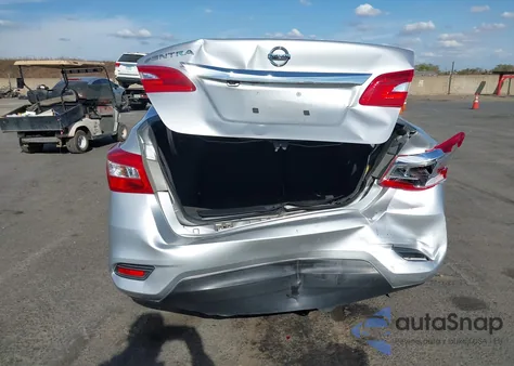 2019 Nissan Sentra S из США, поврежденный, VIN 3N1AB7AP2KY343634